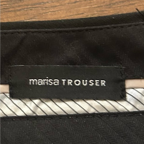 LOFT Black Marisa Trouser Boot Cut Pants Size 6 Style 347472 - Picture 13 of 14